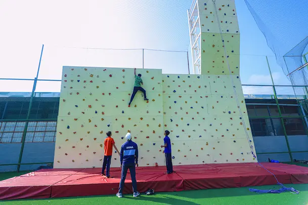 Smt. Pushpa Shamanur Mahalingappa CBSE School Physical Training