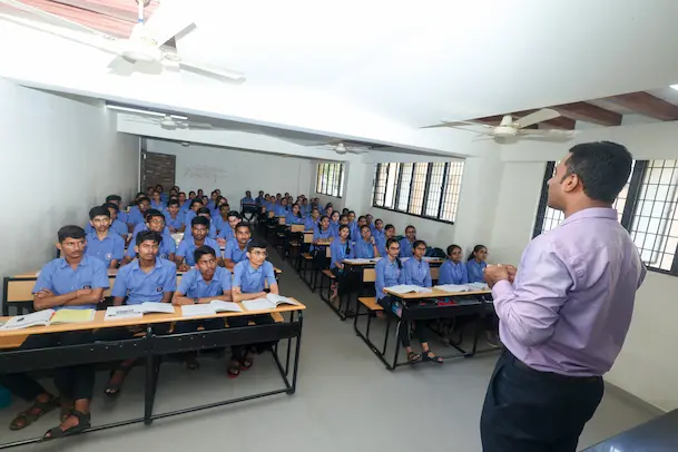 Smt. Pushpa Shamanur Mahalingappa PUC Science Girls Class Rooms